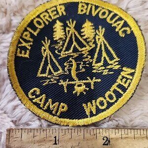 Vintage Explorer Bivouac Camp Wooten Area Council BSA Boy Scouts Collectors